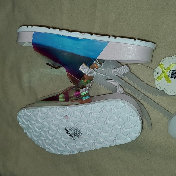 First Steps Girls Slip on Sandals 10 - Picture 5 of 7